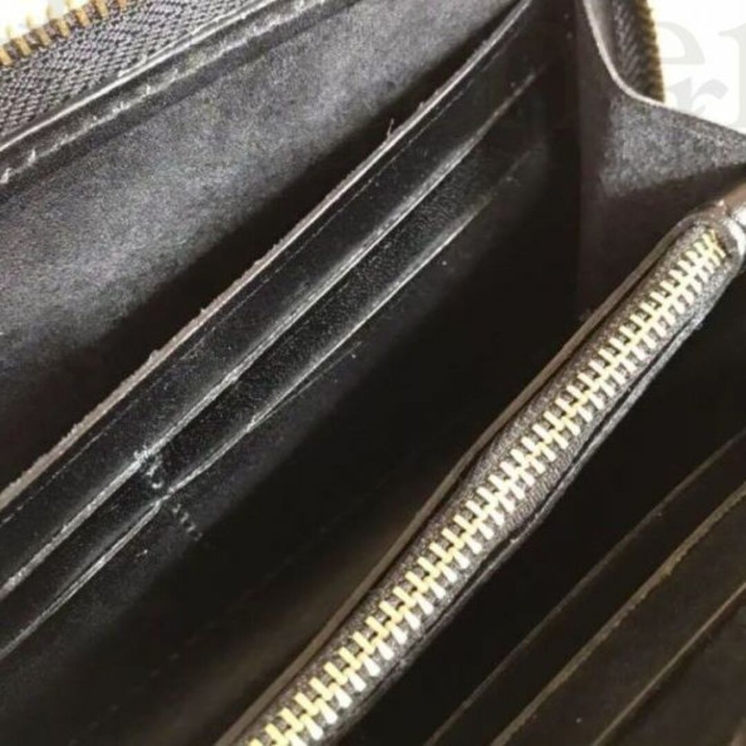 イタリアンレザー 本革 財布 長財布 ラウンドファスナー ハンドメイド #619