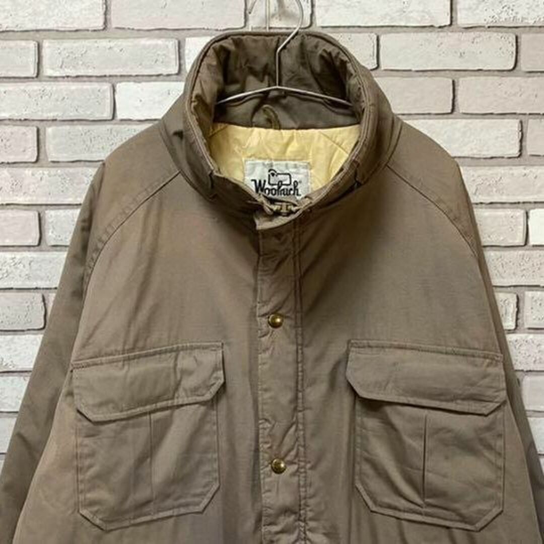 60年代中期～70年代　「白タグ」 Wool rich コート　ウールリッチ L