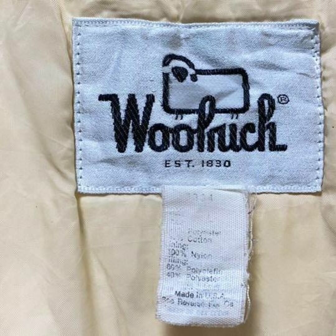 60年代中期～70年代　「白タグ」 Wool rich コート　ウールリッチ L