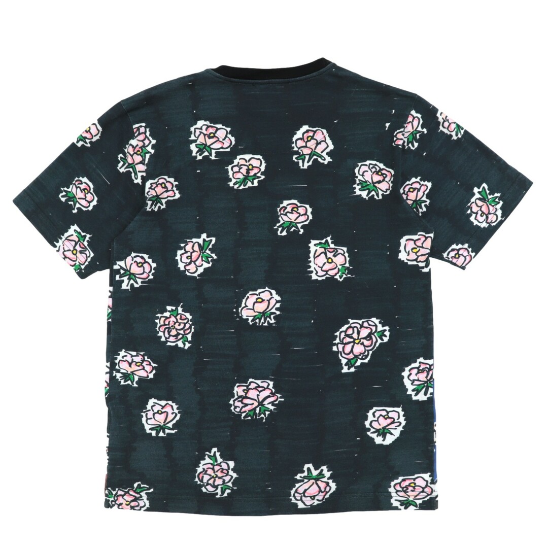 美品 ドルチェアンドガッバーナ マリア DGキング 花柄 プリント 半袖Ｔシャツ メンズ マルチ 44 コットン DOLCE&GABBANA