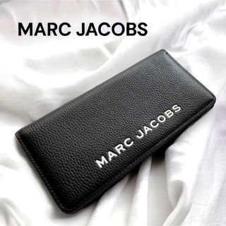 マークジェイコブス(MARC JACOBS)の【新品未使用品】MARC JACOBS 長財布　ブラック黒　薄手　ユニセックス(長財布)