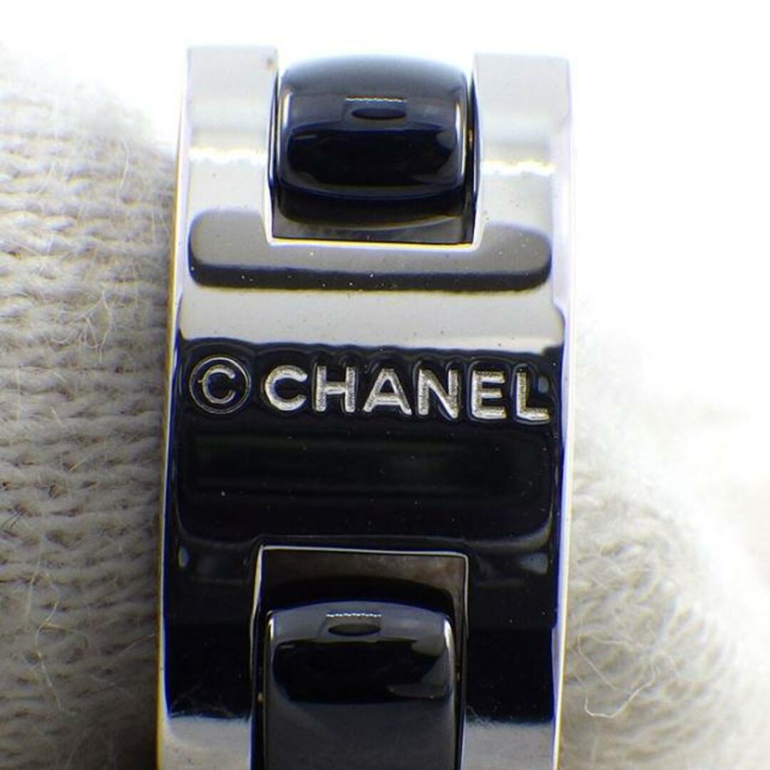 CHANEL(シャネル)のシャネル CHANEL リング ウルトラ コレクション ミディアム K18WG ブラック セラミック 黒 12号 / #53 【中古】 レディースのアクセサリー(リング(指輪))の商品写真