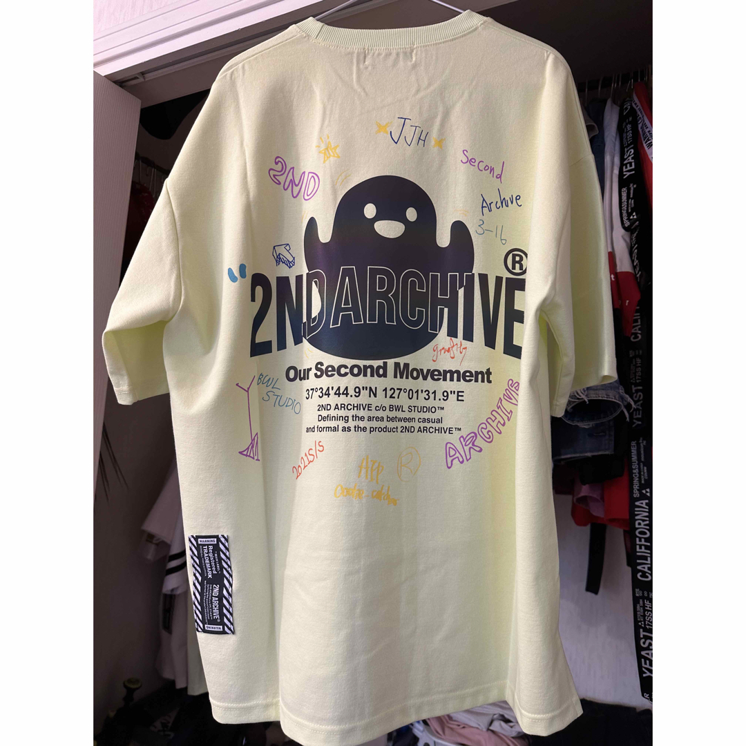 2nd Archive    ビッグTシャツ　韓国系ファッション メンズのトップス(Tシャツ/カットソー(半袖/袖なし))の商品写真