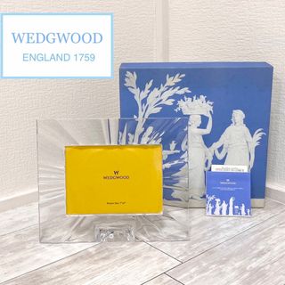 ウェッジウッド(WEDGWOOD)の新品！ウェッジウッド クリスタル フォトフレーム 写真たて WEDGWOOD(フォトフレーム)