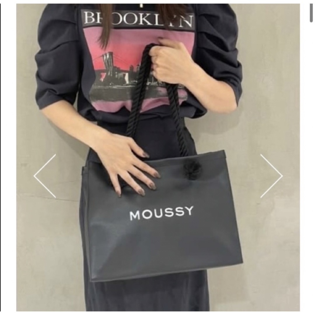 moussy(マウジー)のレザーver♡MOUSSY  F／L SHOPPER バッグ♡レザートートバッグ レディースのバッグ(トートバッグ)の商品写真