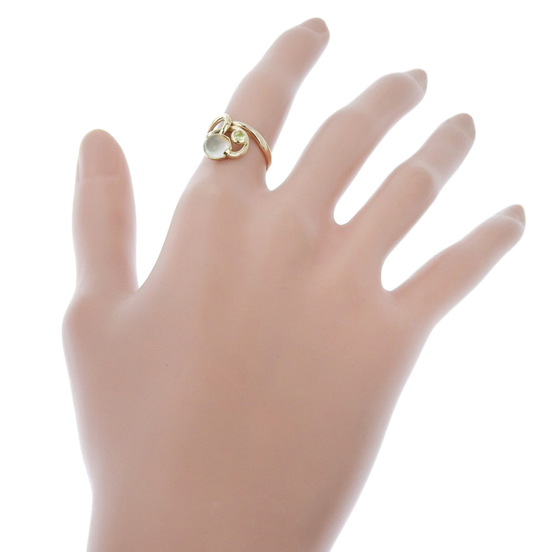 4℃(ヨンドシー)の【4℃】ヨンドシー K18イエローゴールド×ムーンストーン 9.5号 レディース リング・指輪 レディースのアクセサリー(リング(指輪))の商品写真