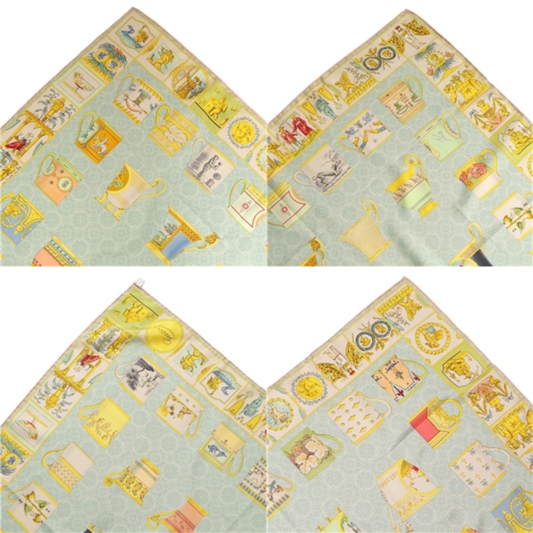 GUCCI - 美品 グッチ GUCCI スカーフ 総柄 シルク100 GUCCI - 美品 グッチ GUCCI スカーフ 総柄 シルク100