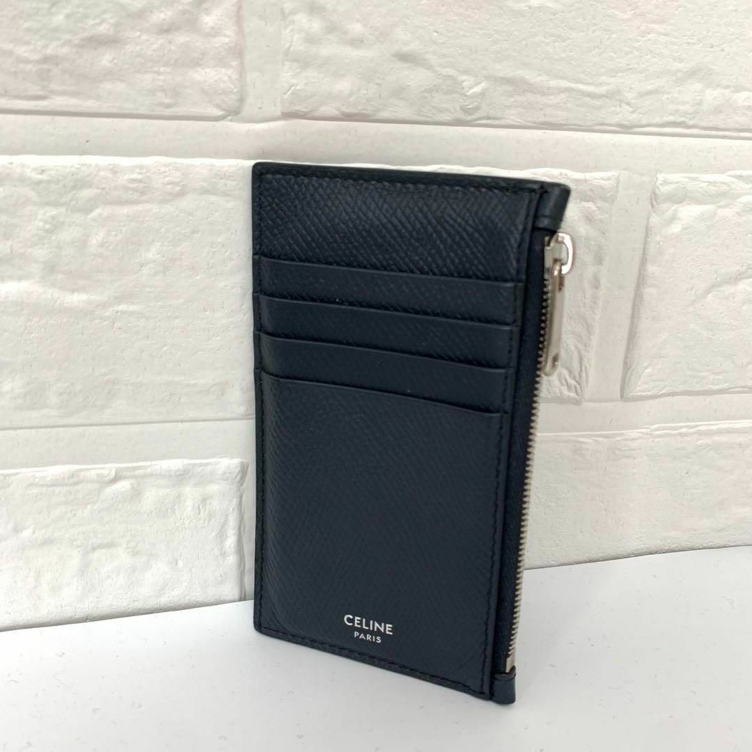極美品✨セリーヌ カードケース ネイビー-