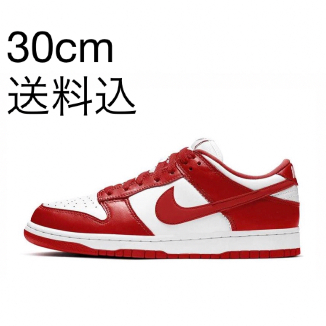 NIKE(ナイキ)のNike Dunk Low SP White University Red メンズの靴/シューズ(スニーカー)の商品写真