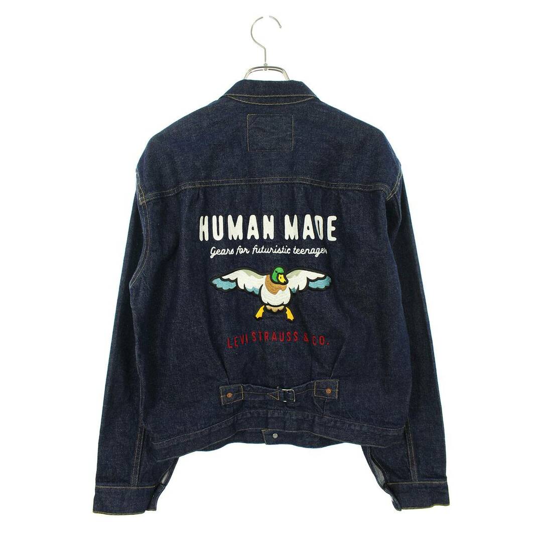 ヒューマンメイド ×リーバイス LEVI'S  22SS  506 TRUCKER JACKET バック刺繍デニムジャケット メンズ L 1