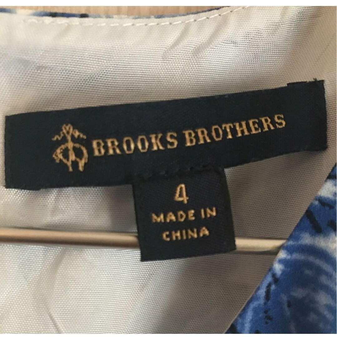 Brooks Brothers(ブルックスブラザース)のBROOKS BROTHERS ワンピース 花柄 ノースリーブ レディースのワンピース(ロングワンピース/マキシワンピース)の商品写真