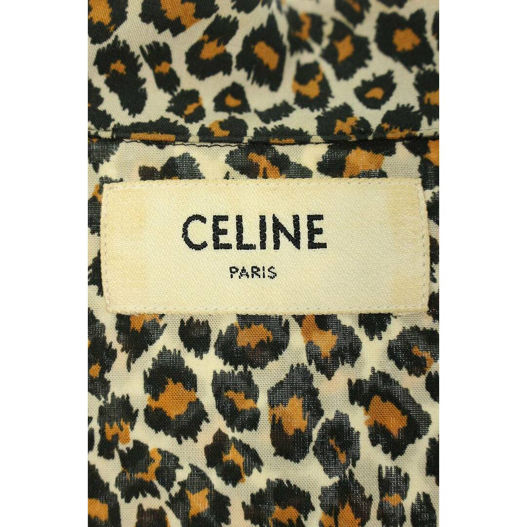 celine(セリーヌ)のセリーヌバイエディスリマン  20AW  2C036900H レオパード レーヨン半袖シャツ メンズ 39 メンズのトップス(シャツ)の商品写真