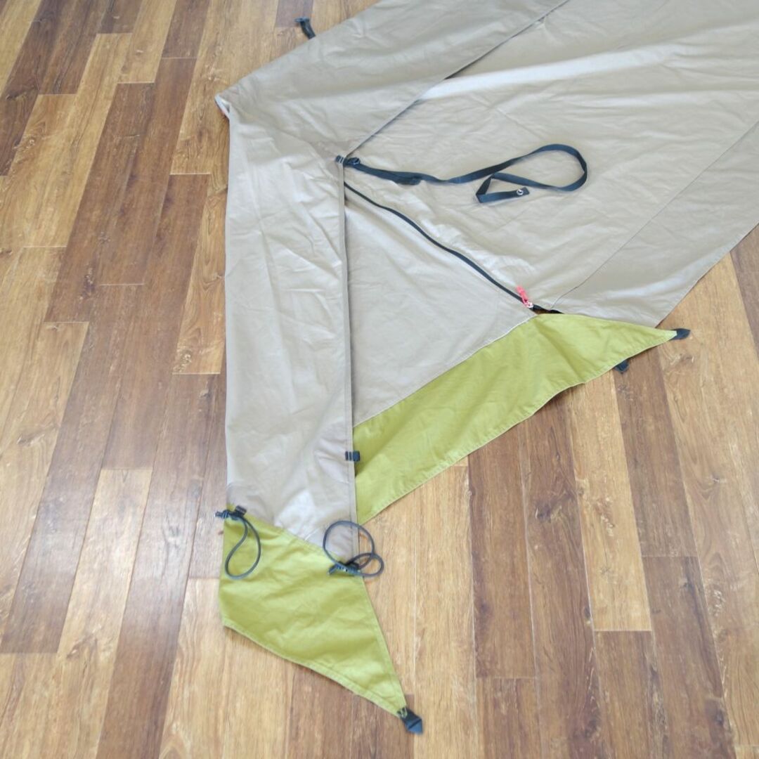 美品 テンマク デザイン tent-Mark DESIGNS 炎幕の前幕 パップテント オプション ソロ テント キャンプ アウトドア 3