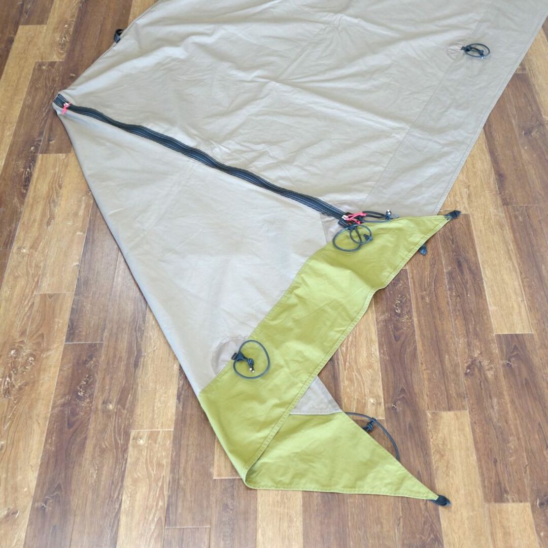 美品 テンマク デザイン tent-Mark DESIGNS 炎幕の前幕 パップテント オプション ソロ テント キャンプ アウトドア 7