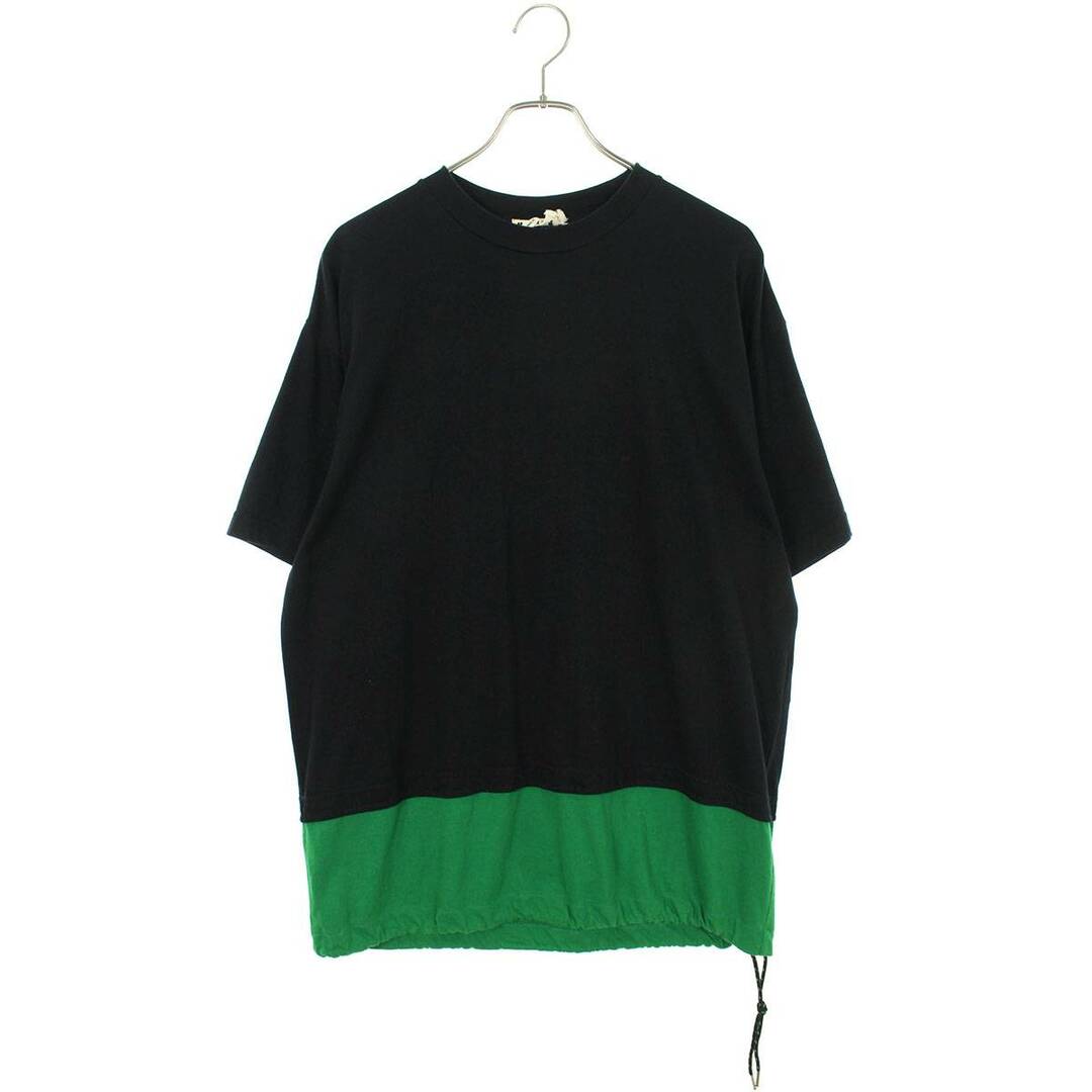 トップスマルニ  HUMU0034QS レイヤード ロゴ刺繍Tシャツ メンズ 44