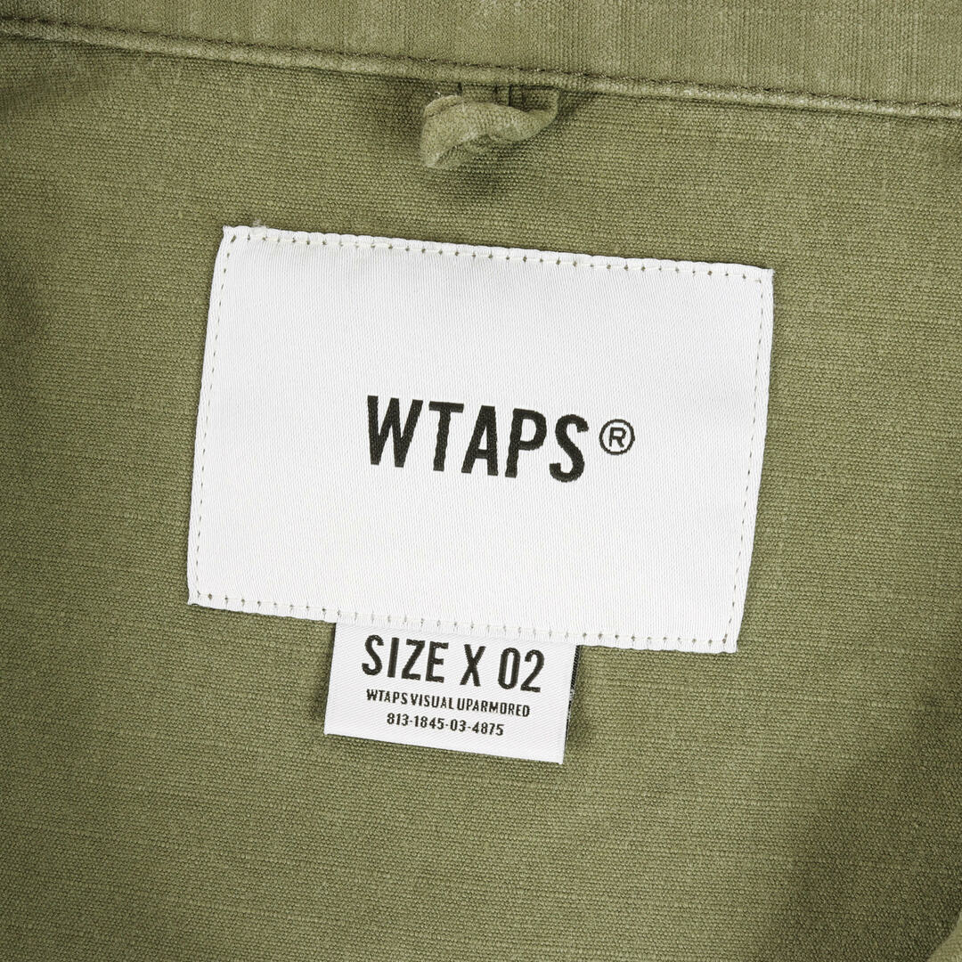 WTAPS ダブルタップス シャツ サイズ:M リップストップ ミリタリー