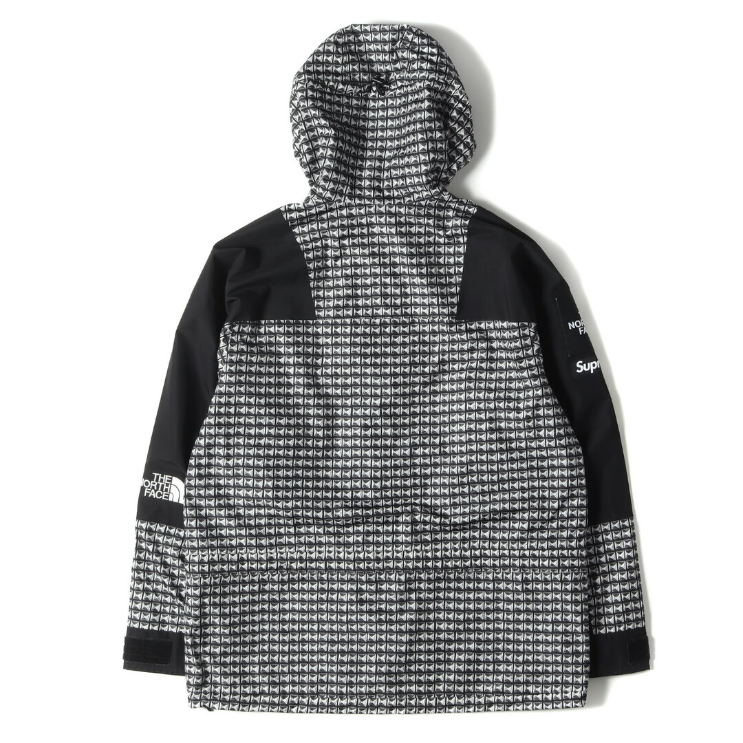 Supreme シュプリーム ジャケット サイズ:M 21SS THE NORTH FACE ノースフェイス スタッズ柄 マウンテン ライト ジャケット Studded Mountain Light Jacket ブラック 黒 アウター ブルゾン コート コラボ 【メンズ】【美品】 1