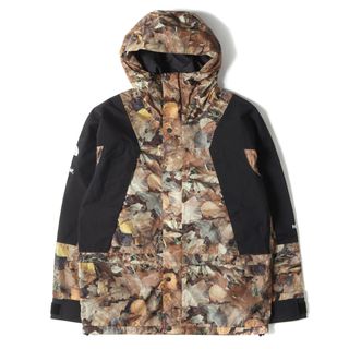 シュプリーム(Supreme)のSupreme シュプリーム ジャケット サイズ:S THE NORTH FACE ノースフェイス リーフ柄 マウンテン ライト ジャケット Mountain Light Jacket 16AW マルチカラーリーブス アウター ブルゾン コート コラボ【メンズ】【中古】【美品】(マウンテンパーカー)