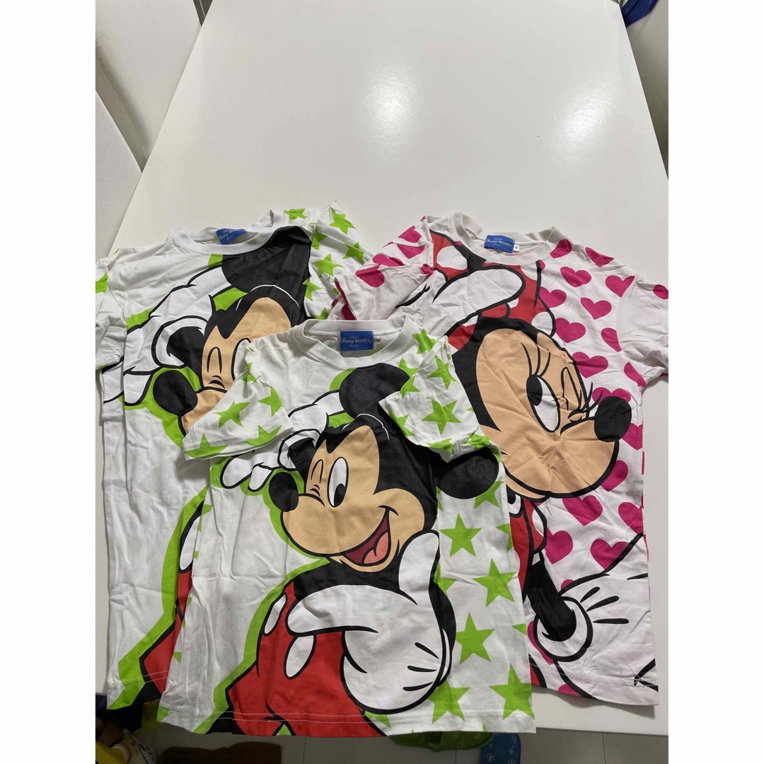 Disney(ディズニー)のディズニー　Tシャツセット レディースのトップス(Tシャツ(半袖/袖なし))の商品写真