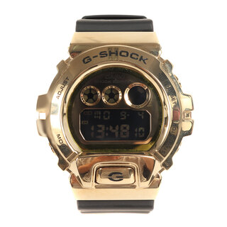 ジーショック(G-SHOCK)のG-SHOCK ジーショック CASIO カシオ GM-6900G-9JF メタルベゼル 腕時計 ウォッチ ゴールド ブラック ブランド 【メンズ】【中古】(腕時計(デジタル))