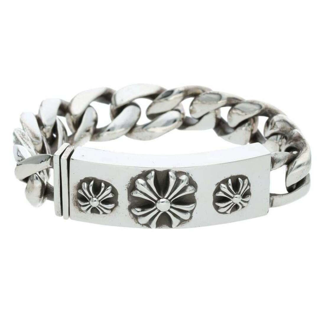 Chrome Hearts(クロムハーツ)のクロムハーツ  ID 3CHX/3CHX ID シルバーブレスレット メンズ 11LINK メンズのアクセサリー(ブレスレット)の商品写真