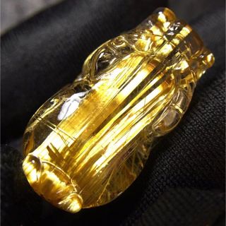 天然】タイチンクオーツ ルース 貔貅 13.6gの通販 by Rui|ラクマ