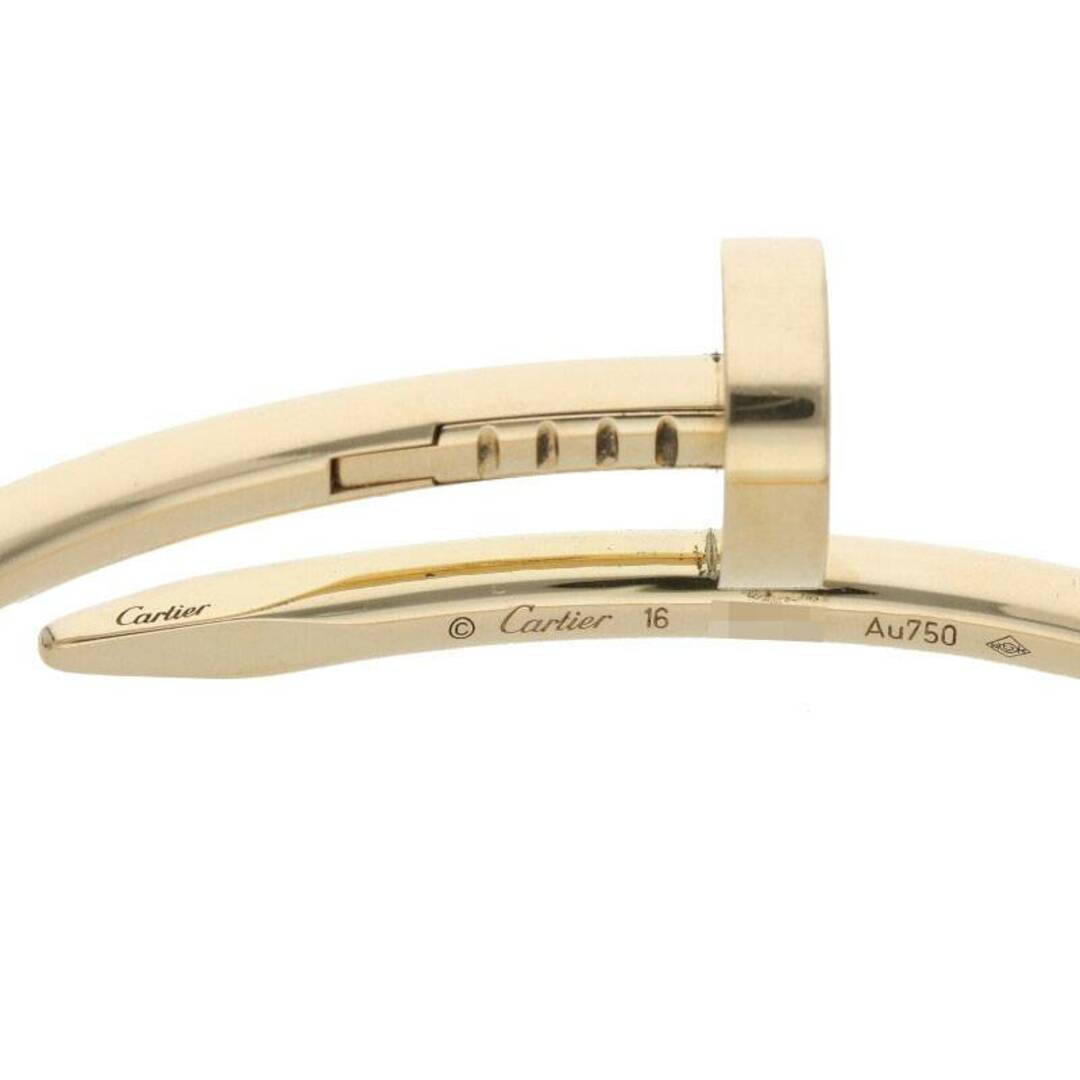 Cartier - カルティエ JUSTE UN CLOU BRACELET K18YG新型ジュスト