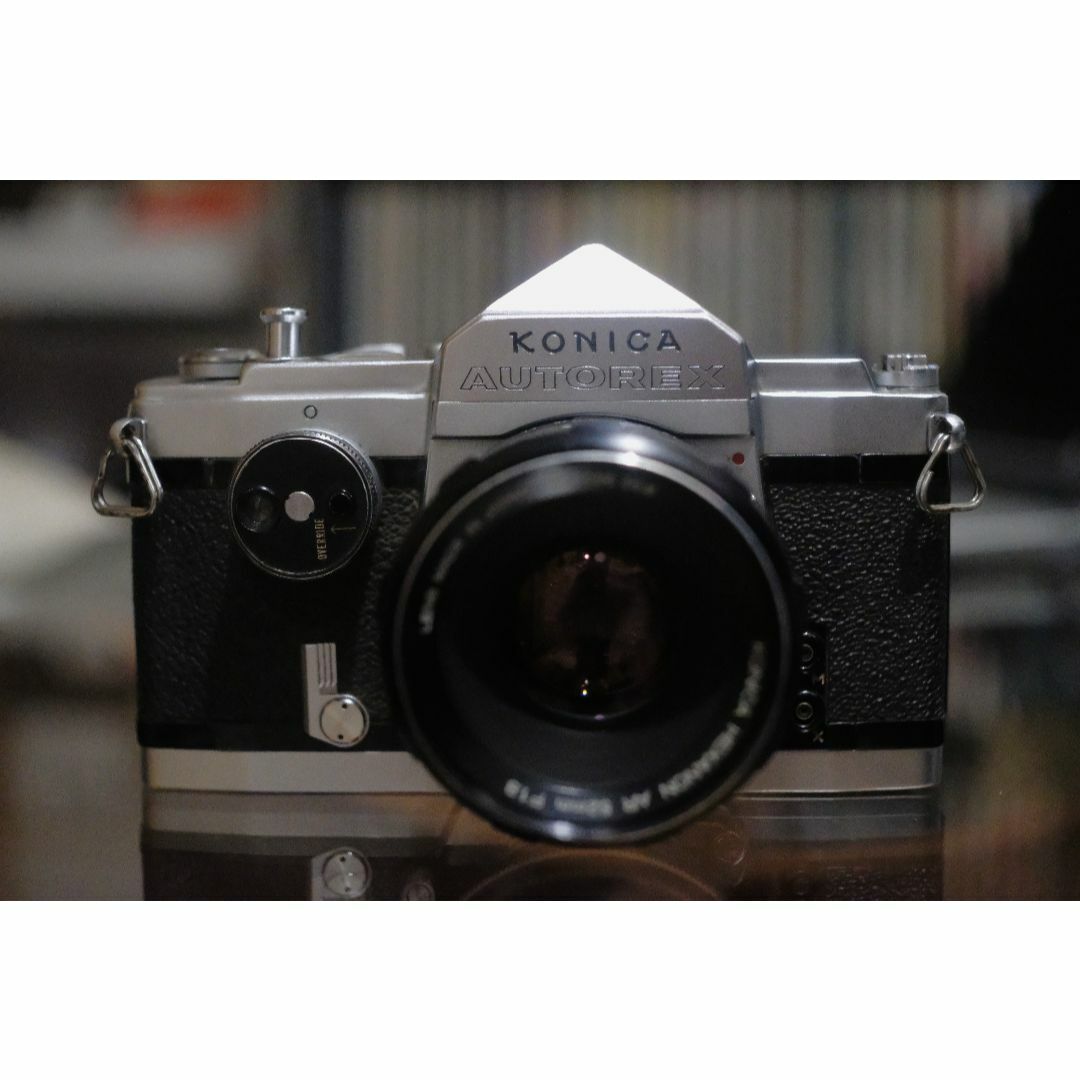 動作品 コニカ KONICA AUTOREX+52mm f1.8レンズセット