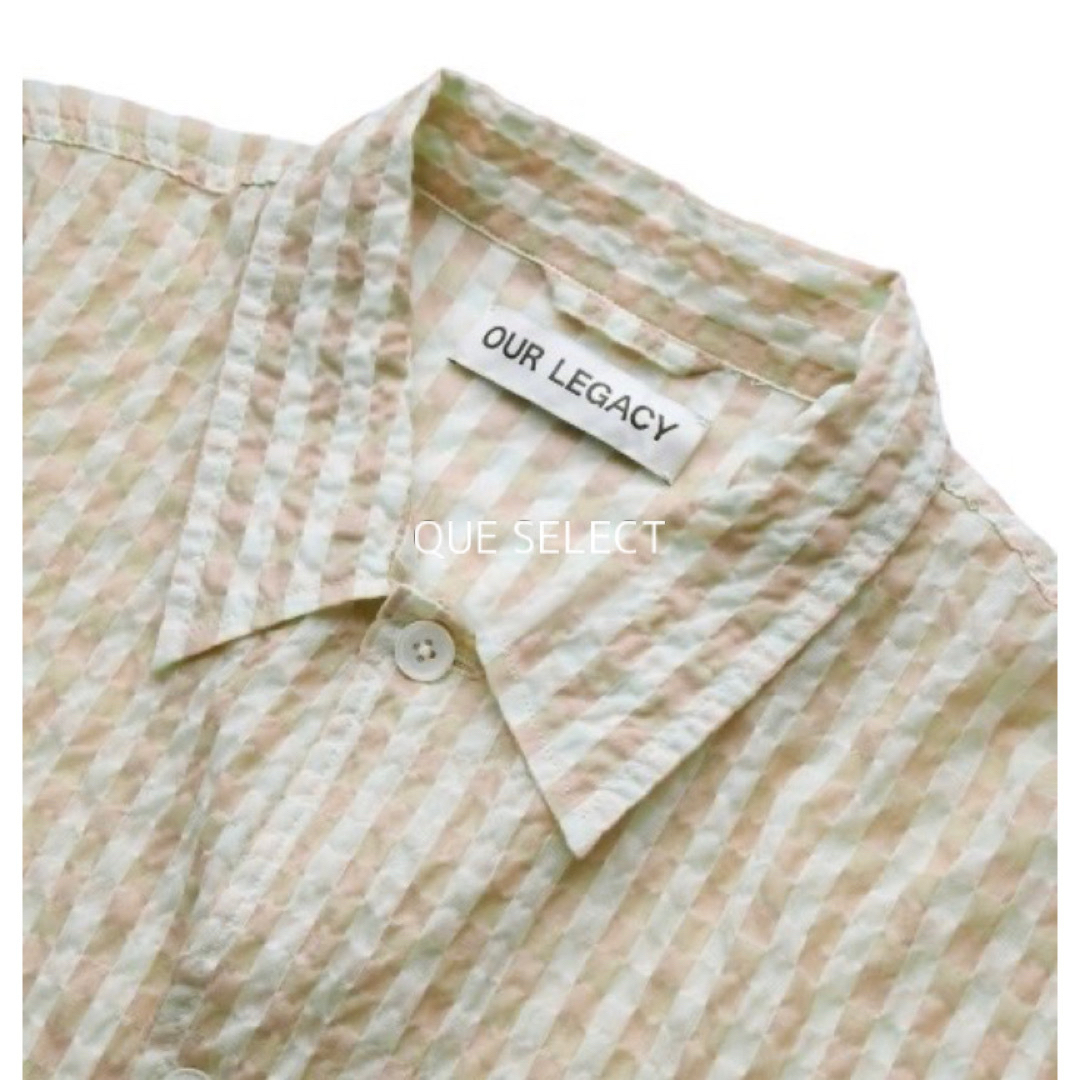 新品未使用　23SS OUR LEGACY CHECK SHIRT