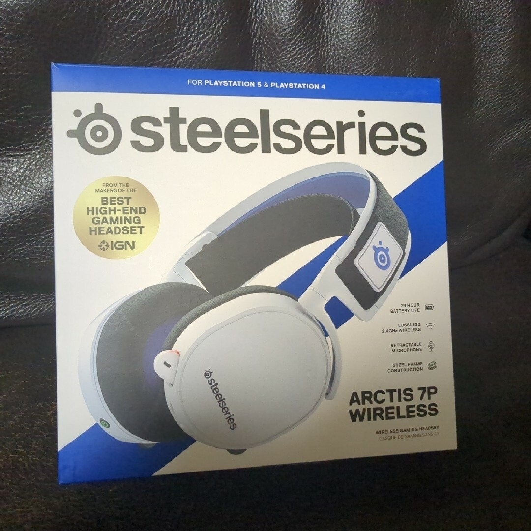 SteelSeries(スティールシリーズ)のSteelSeries Arctis 7P　wireless　nana様専用 スマホ/家電/カメラのオーディオ機器(ヘッドフォン/イヤフォン)の商品写真