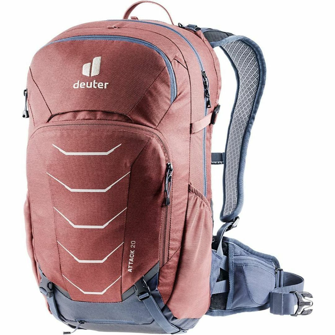 Deuter(ドイター)のドイター アタック 20（レッドウッド×マリン）スポーツアウトドア用バックパック スポーツ/アウトドアの自転車(バッグ)の商品写真