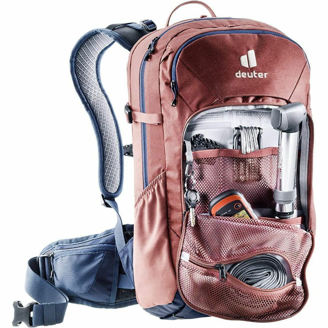 Deuter(ドイター)のドイター アタック 20（レッドウッド×マリン）スポーツアウトドア用バックパック スポーツ/アウトドアの自転車(バッグ)の商品写真