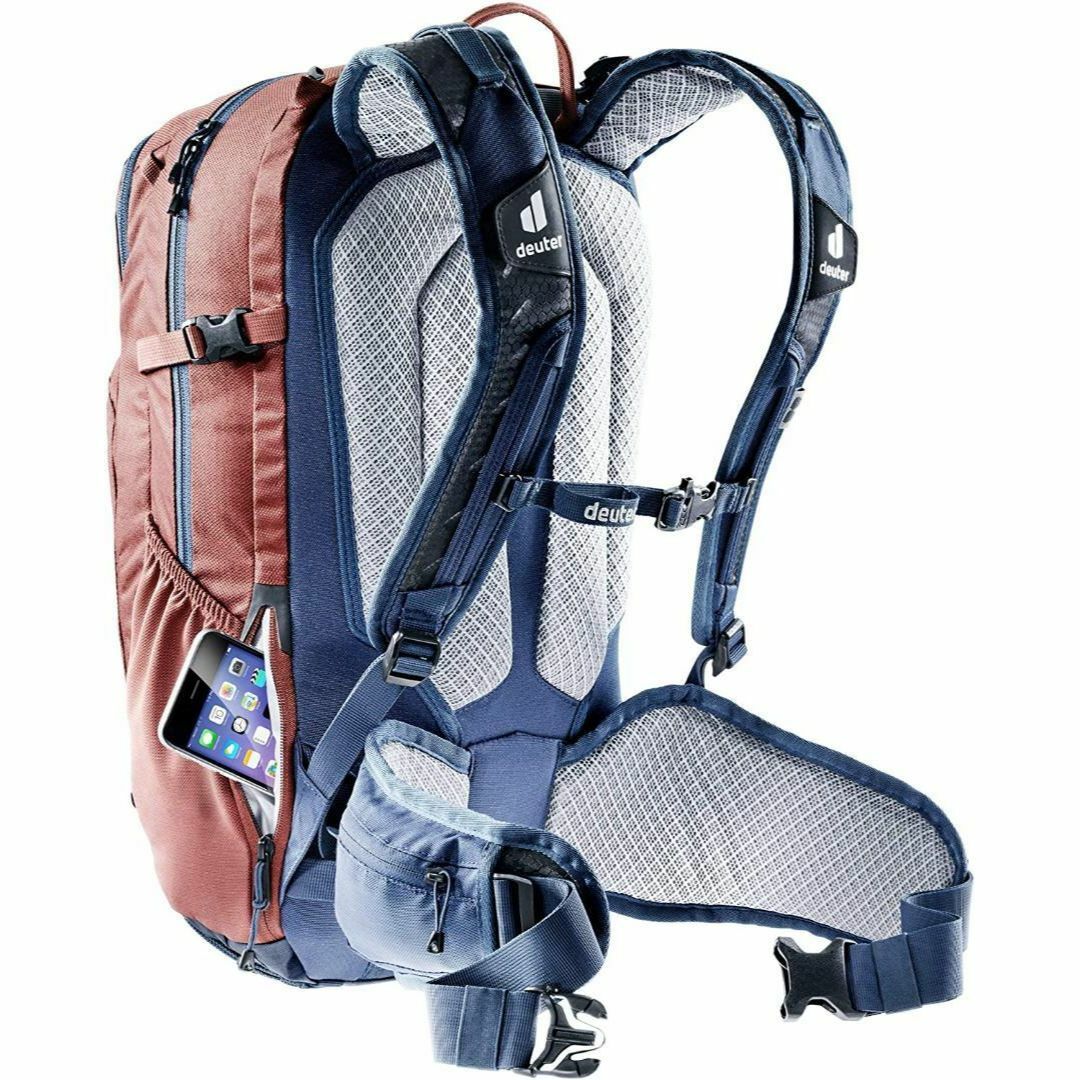 Deuter(ドイター)のドイター アタック 20（レッドウッド×マリン）スポーツアウトドア用バックパック スポーツ/アウトドアの自転車(バッグ)の商品写真