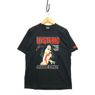 ヒステリックグラマー(HYSTERIC GLAMOUR)のHYSTERIC GLAMOUR ヒステリックグラマー VAMPIRELLA 半袖Ｔシャツ ブラック サイズL 正規品 / 31827(Tシャツ/カットソー(半袖/袖なし))