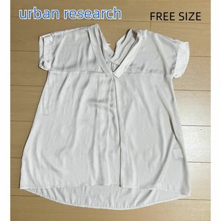 アーバンリサーチ(URBAN RESEARCH)のurban research レーディス 　シャツ　ブラウス(シャツ/ブラウス(半袖/袖なし))