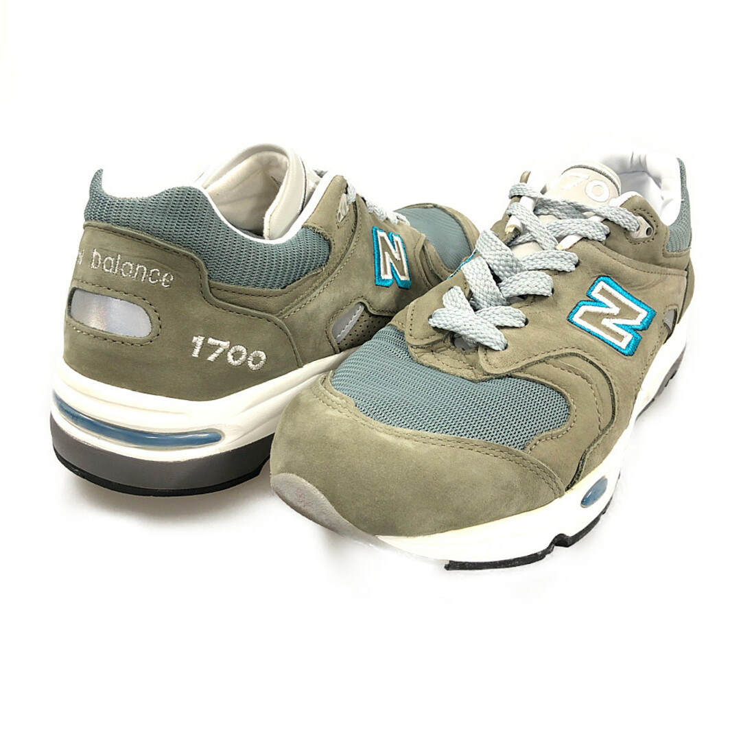 NEW BALANCE ニューバランス スニーカー サイズ:26.5cm Ｍ1700 JP (MADE IN USA) 21AW グレー US8.5 D シューズ 靴 カジュアル ブランド【メンズ】【美品】