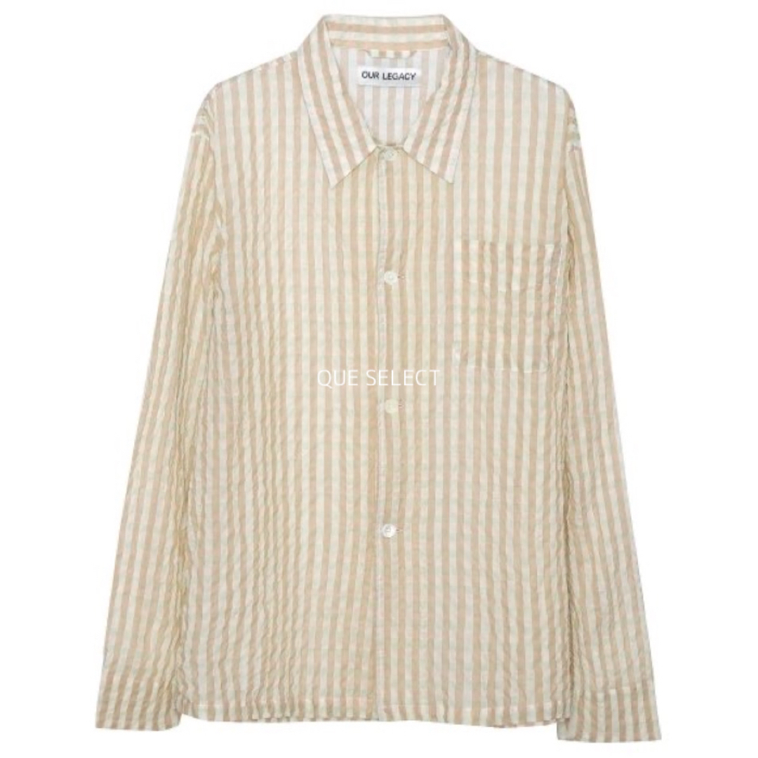 新品未使用　23SS OUR LEGACY CHECK SHIRT