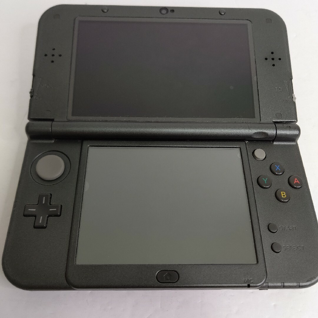 newニンテンドー3DSLL メタリックブラック　画面極美品　任天堂　ゲーム機