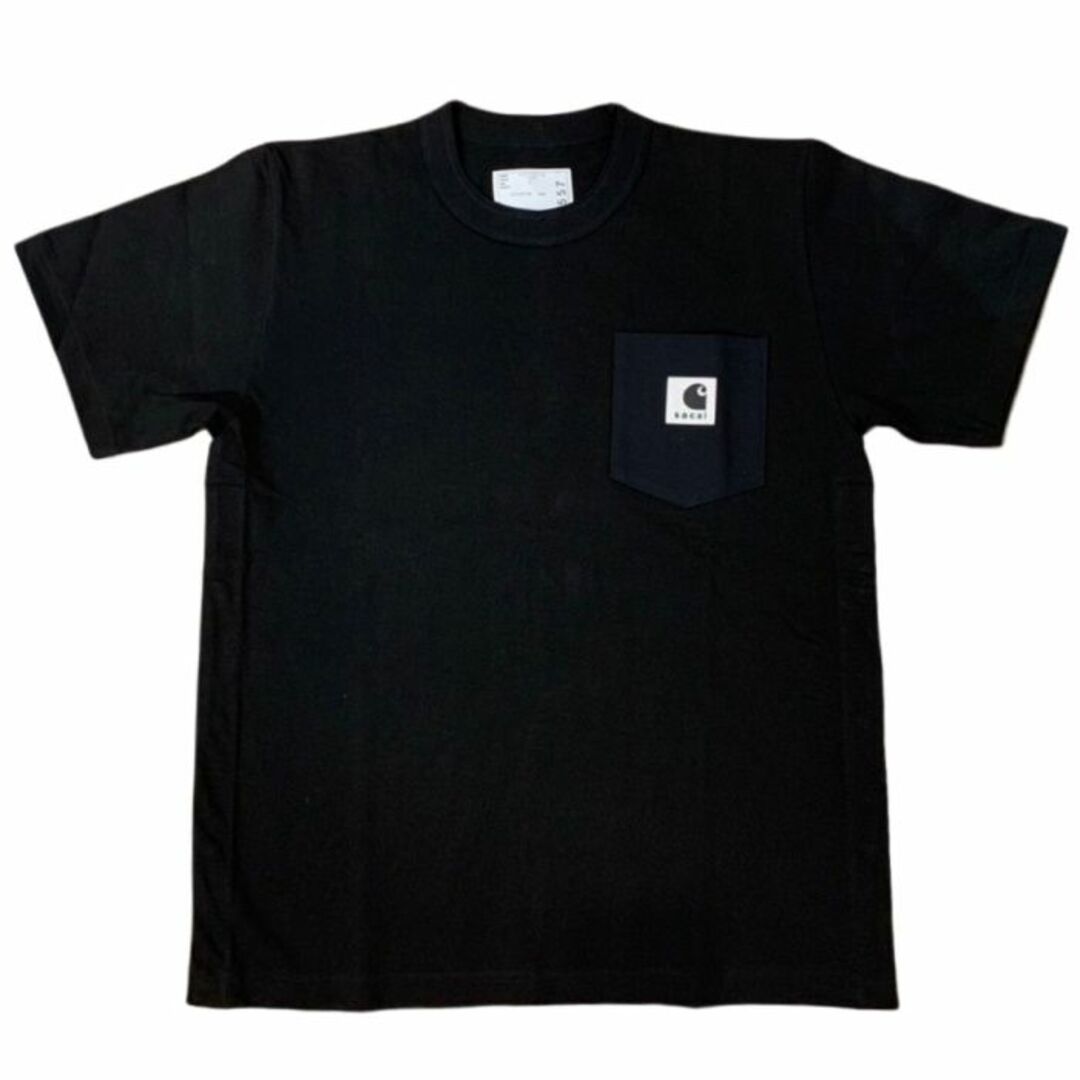 2023 sacai × Carhatt WIP T-shirt Black 黒 サイズ 3