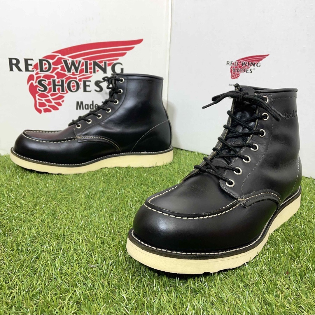 REDWING(レッドウィング)の【安心品質074】廃盤8130レッドウイングREDWING送料込US9.5ブーツ メンズの靴/シューズ(ブーツ)の商品写真