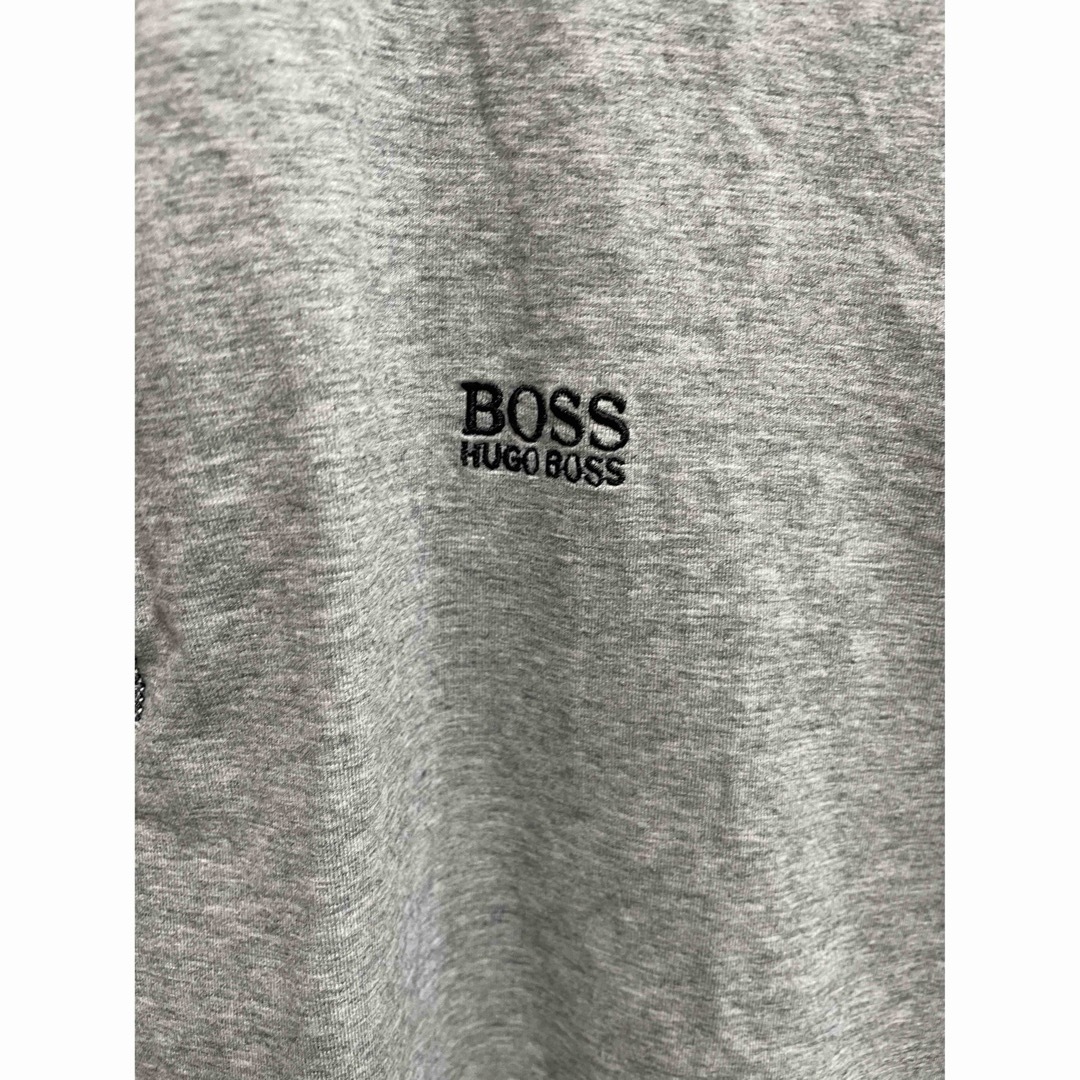 HUGO BOSS(ヒューゴボス)のHUGO BOSS ポロシャツ　XLサイズ　グレー メンズのトップス(ポロシャツ)の商品写真