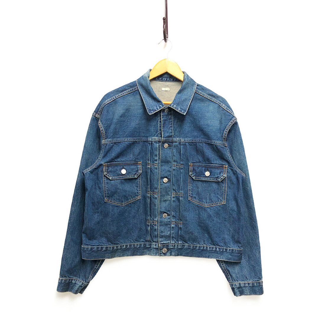 A.PRESSE アプレッセ 23SS 2nd Type Denim Jacket Gジャン デニムジャケット インディゴ サイズ48 正規品 / 31860