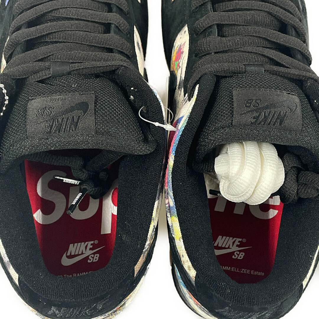 Supreme Nike SB Dunk High BLACK 28cm