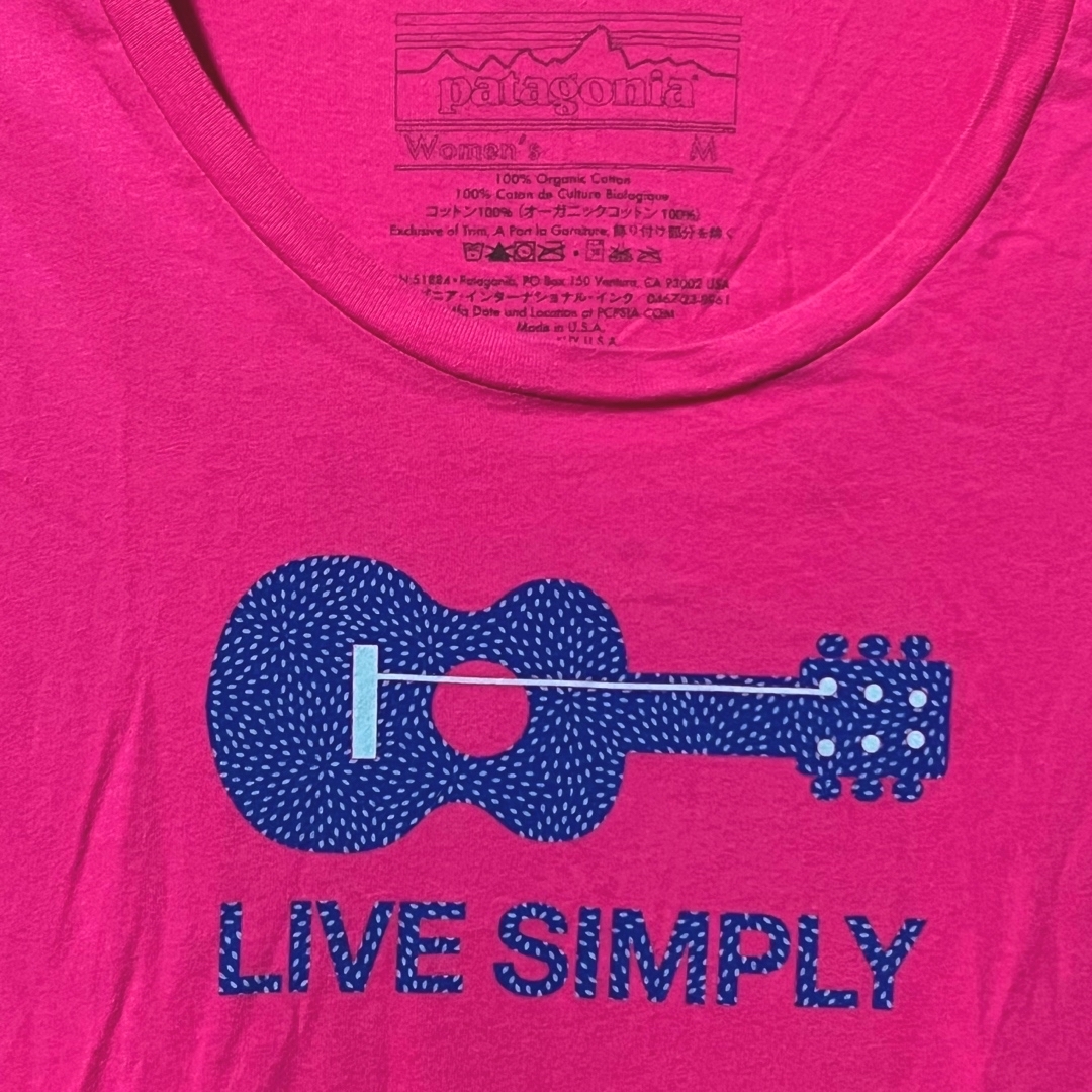 patagonia(パタゴニア)の Patagonia LIVE SIMPLY パタゴニア　Tシャツ レディースのトップス(Tシャツ(半袖/袖なし))の商品写真