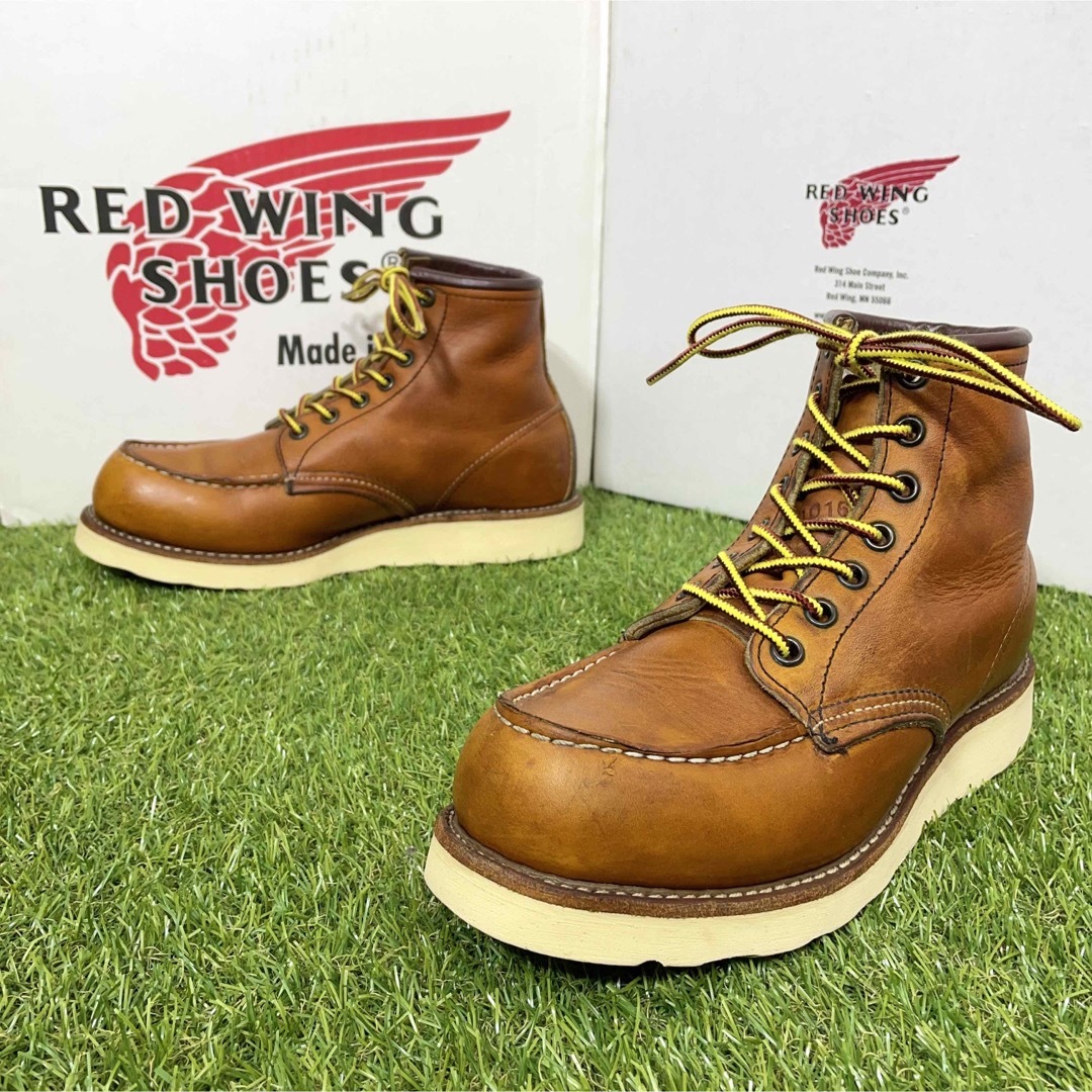 REDWING(レッドウィング)の【安心品質076】箱付廃盤875レッドウイング6D送料込ブーツ匿名可24-25 メンズの靴/シューズ(ブーツ)の商品写真