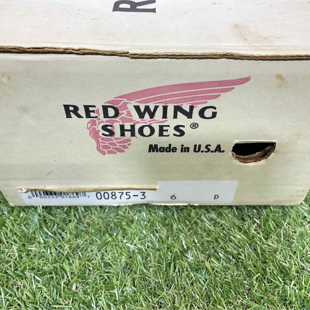 REDWING(レッドウィング)の【安心品質076】箱付廃盤875レッドウイング6D送料込ブーツ匿名可24-25 メンズの靴/シューズ(ブーツ)の商品写真