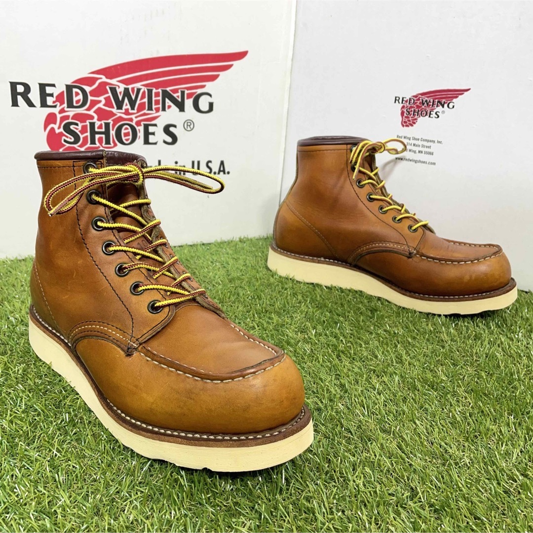 REDWING(レッドウィング)の【安心品質076】箱付廃盤875レッドウイング6D送料込ブーツ匿名可24-25 メンズの靴/シューズ(ブーツ)の商品写真