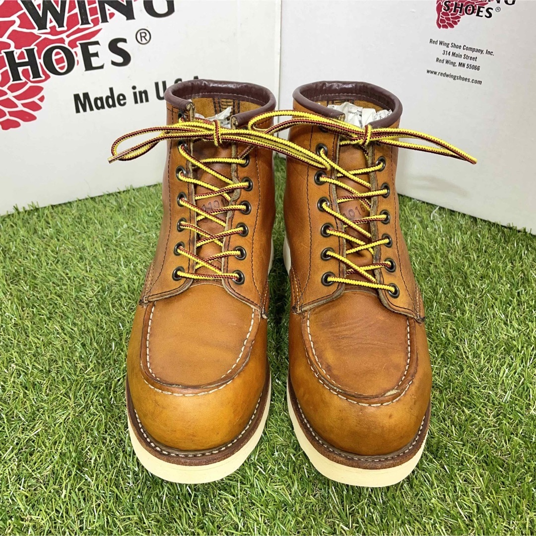 REDWING(レッドウィング)の【安心品質076】箱付廃盤875レッドウイング6D送料込ブーツ匿名可24-25 メンズの靴/シューズ(ブーツ)の商品写真