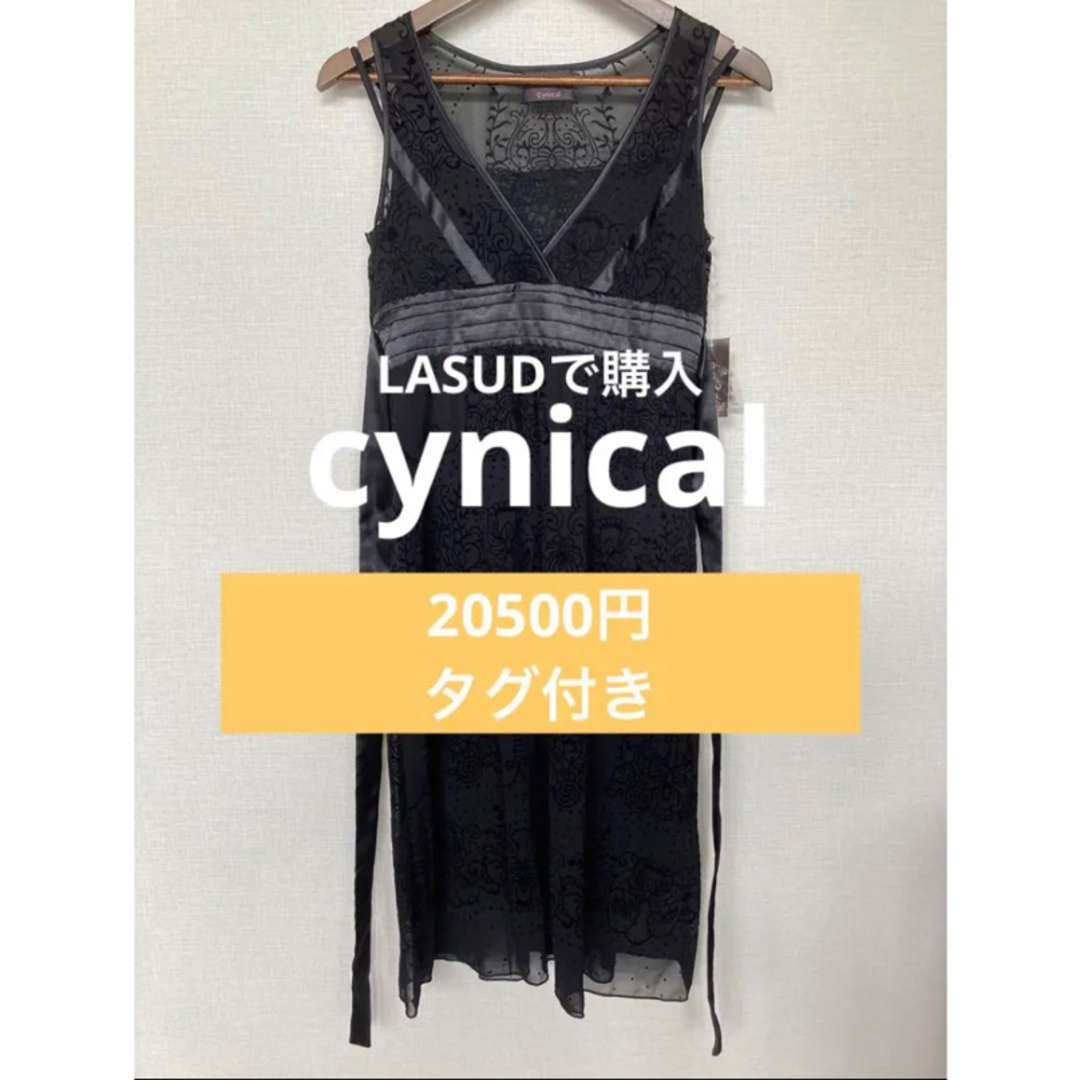 cynical シニカル　LASUDで購入 ひざ又スカート