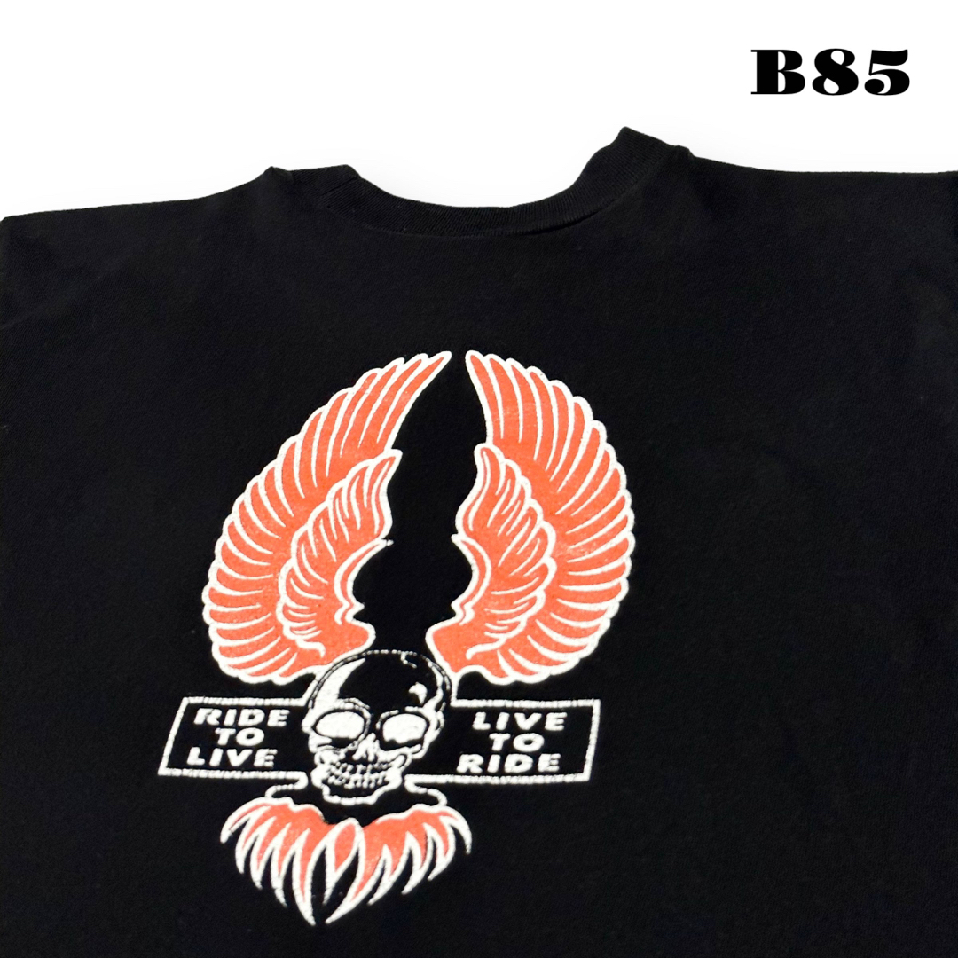 絶版！ TENDERLOIN TEE 半袖 Tシャツ スカル ブラック 黒 S-